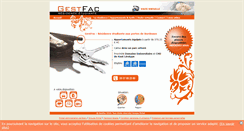 Desktop Screenshot of gestfac.fr